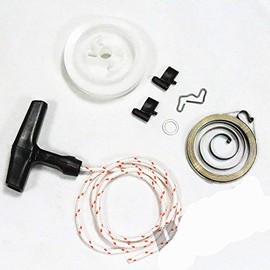 shanze RECOIL / REWIND SPRING STARTER PULLEY HANDLE ROPE ROTOR PAWL Compatible with STIHL 034,036,044,046,MS340,MS360,MS440,MS460