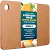 Wooden Cutting Board for Kitchen - Small Composite Wood Cutting