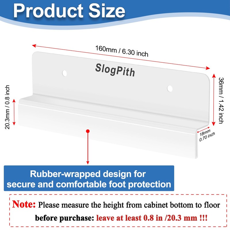 Cabinet Foot Pull For Trash Drawer,Hands Free Trash Opener,Durable Stainless