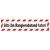 Magnetic Sign Bitte 2m Rangierabstand halten | Sign Magnetic |