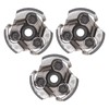 3pcs Clutch Pad Assembly Aluminium Clutch Replacement Pad for Quad