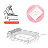 Bedding Twin Fitted Sheet, Bottom Sheet with Deep Pocket -