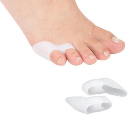 Premium translucent toe separation cover foot care protection cushion 7ea