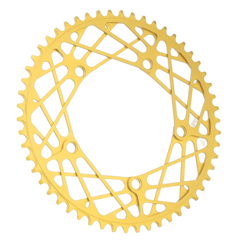 Bike Chainring 54T Aluminum Alloy High Strength Lightweight Anodized Folding
