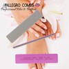 Allegro Combs Professional Nail Files Hard Shell Soft Sponge Nail