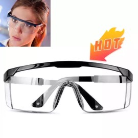 Unbranded Adjustable Goggles Eye Protection Anti-Droplets Goggles Windproof Lab Glasses Cl