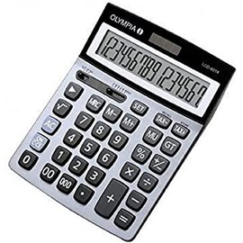 Olympia 6016 Calculator with LCD Blue