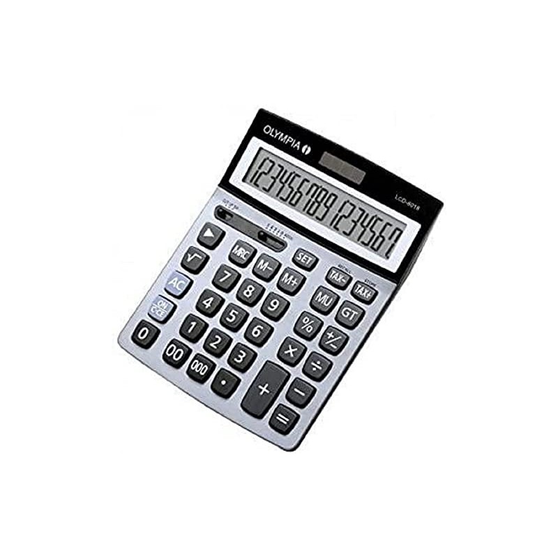 Olympia 6016 Calculator with LCD Blue