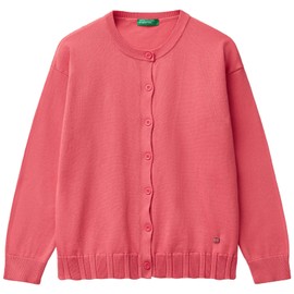 United Colors of Benetton Unisex Children's Cardigan, pink