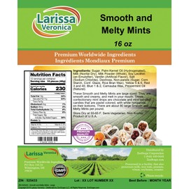 Smooth and Melty Mints - Large (16 oz, ZIN: 525433)