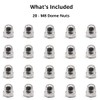 M8 (8mm) Dome Nuts Set - Steel Cap Nut -