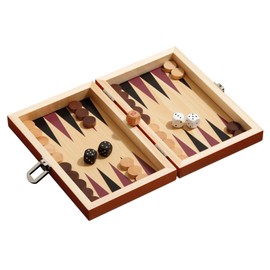 Philos 1172 Backgammon Karpathos, Mini, Reddish