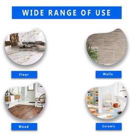 Tiled Up Tile Spacers with Arm for Correct Placement - Plastic Tile Leveling System - 2mm Grout Tile Spacer - Blue 1000 pcs Tile Levelers – 5 Corner Shaped Spacer