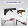 Ravinte 6 Inch Heavy Duty Folding Shelf Brackets - Collapsible