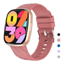 PTHTECHUS Kinder Smartwatch für Jungen Mädchen, 1.75 HD Voll Touchscreen Fitnessuhr, Kinder Fitness Aktivitäts Uhr Schrittzähler, Wecker, 43 Sportmodi, Kinderuhr Telefon für Jungen Mädche Teenager