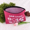 Hair Stuff Makeup Bag Travel Cosmetic Bag Hair Accessories Storage