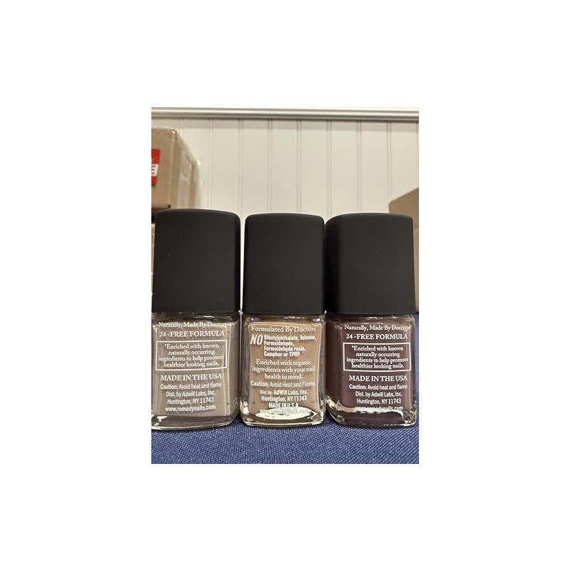 Dr.s Remedy Paquete De 3 Kit De Esmalte De Uñas,
