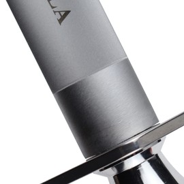 Sharpening Steel Knife Sharpener Rod Flat 12 Inches Honing Steel for Knives Dark