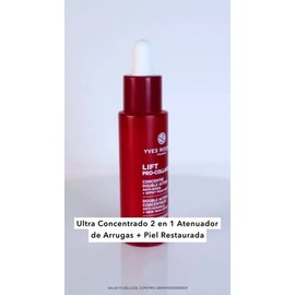 Yves Rocher Sérum Ultra Concentrado Menos Arrugas Piel Restaurada Bakuchiol Ácido Hialurónico Colágeno Vegetal Lift Pro Collag 30ml