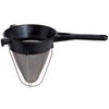 Matfer Bourgeat Professional Bouillon Strainer/Chinois with Exoglass Handle and Fine