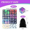 48 Pieces Counting Dice And 1 Piece Storage Bag, Creative