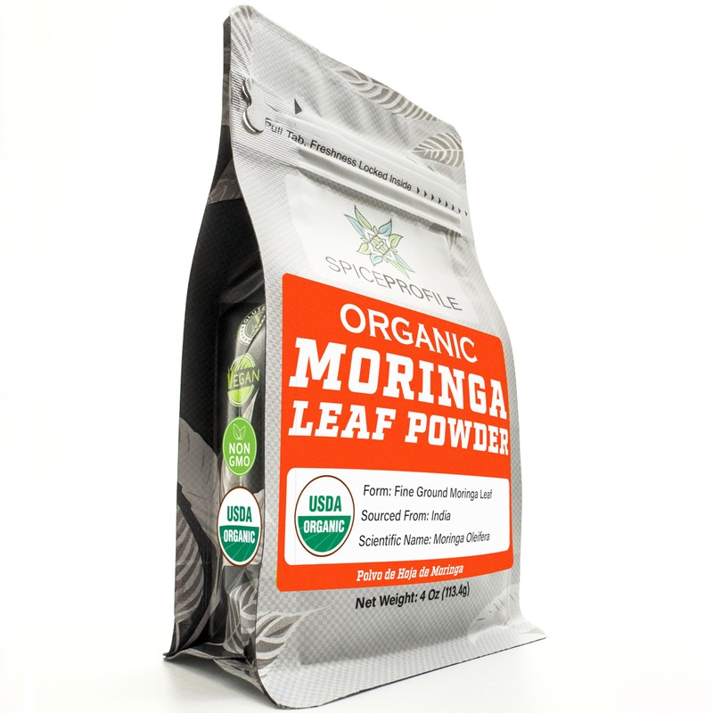 Spice Profile Moringa Leaf Powder + Holy Basil (Tulsi) Powder