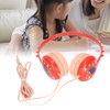 Kids Wired Headphone 3.5mm Jack Stereo Adjustable Headband Cute Child
