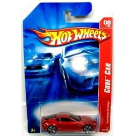 Hot Wheels 2007-092 Code CAR Aston Martin V8 Vantage - Red #08 of 24