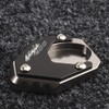 Motorcycles Side Stand Enlarger Plate Kickstand Enlarge Extension For KAWASAKI