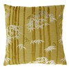 Paoletti Anji Cushion Cover, Gold, 50 x 50cm