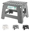 Heimwohl Folding Stool 9 Inch Lightweight Strong and Safe Easy