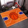 Basketball Court Rug 5'x7', Sports Rugs for Boys Bedroom, Basketball