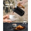 POLIVIAR French Press Coffee Maker, 21 oz Coffee Press with