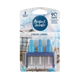Perfect Scents 3 Scents Air Freshener Refill 6 Pack - Compatible with 3volution Fresh Linen 20ml