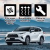 stymart 2 PCS Car Seat Headrest Cover, Universal Headrest Anti-Dirty