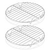 Cooling Rack Set of 2, Herogo Stainless Steel Round Wire