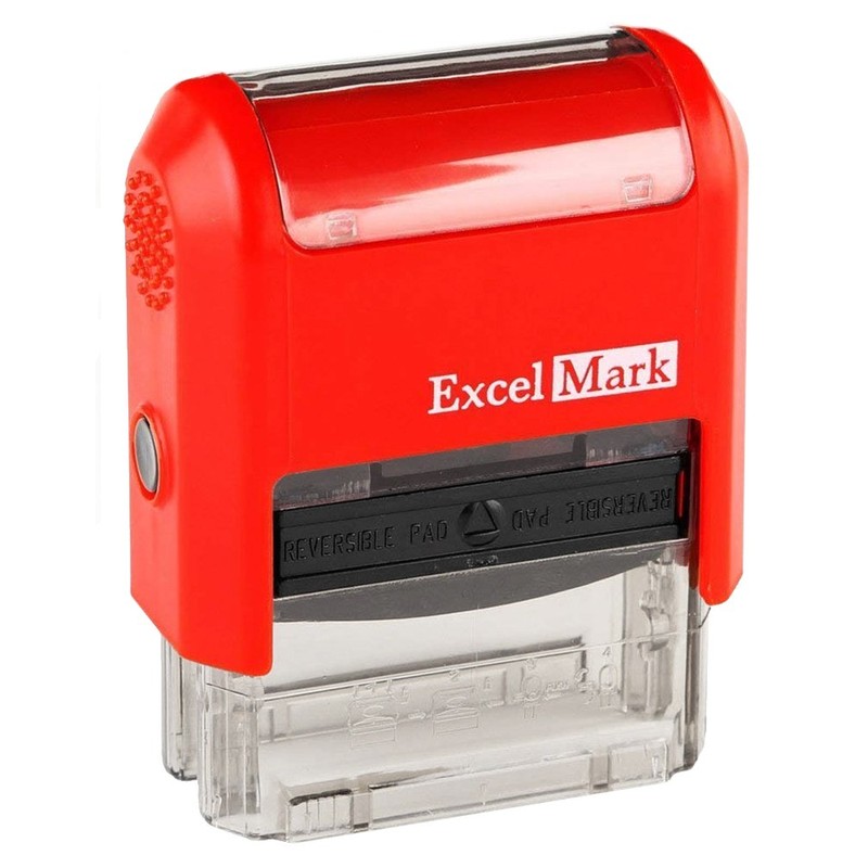 ExcelMark Self-Inking Rubber Teacher Grading Stamp - Parent Signature Required