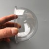 3.6 Inch Small PC Polycarbonate Clear Dome Cover CCTV Replacement