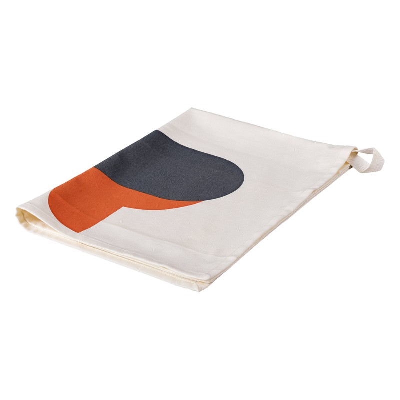 Orla Kiely | Set of 2 Teatowels in Persimmon |