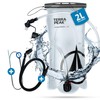 Terra Peak Hydration Bladder 2 L, Hydration Bag with Hose,