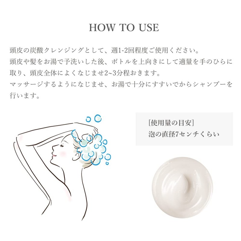 Dr. Medion Head Spa Scalp Pack [Carbonated Scalp Pack]