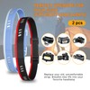 UNROEVS 2 PCS Elastic Headlamp Strap Replacement Headband-Comfortable, Adjustable, Breathable,Fits