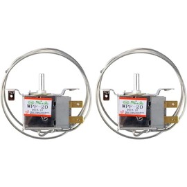 RUIAN Mini Fridge Thermostat Universal 2Pin WPF-20 freezer thermostat controller, 2pcs