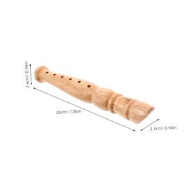 Abaodam Beginner Wooden Flute for Portable Wind Instrument for Music Education Lightweight Recorder for School and Home Easy to Play Beautiful Sound for Young Musicians