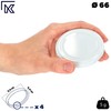 KADAX Screw Lid fi66 mm, Replacement Lid Set Made of