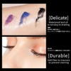 LIANGNISHI 9 Colors Mascara, Long Curl, Long Lasting Waterproof Mascara-01#