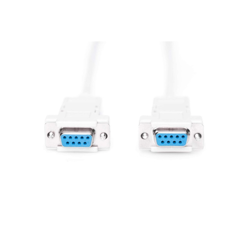 Digitus 1.80m D-Sub9 Female - D-Sub9 Female Zero Modem Connection