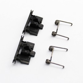 ANROM Hair Clipper Spring Tension & Cam Follower Parts Replacement Parts, for Wahl Magic Clips Senior 8148/8504/8591/81919 Repair Parts (2pcs Swing Heads and Spring Tension)