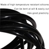 Eoiips 5/8" ID x 7/8" OD Silicone Vacuum Tubing Hose
