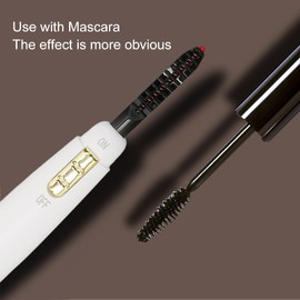 Heated Eyelash Curler, Electric Eyelash Curler, Heatable Eyelash Curler, Durable Natural Eyelash Curler for Women, Natural Curls (White)